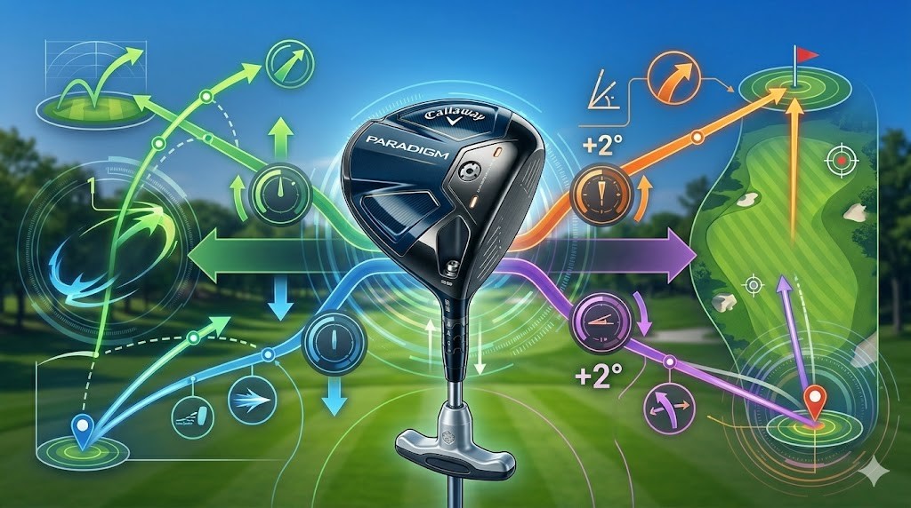 ロフト調整とライ角調整が飛距離や正確性に与える影響