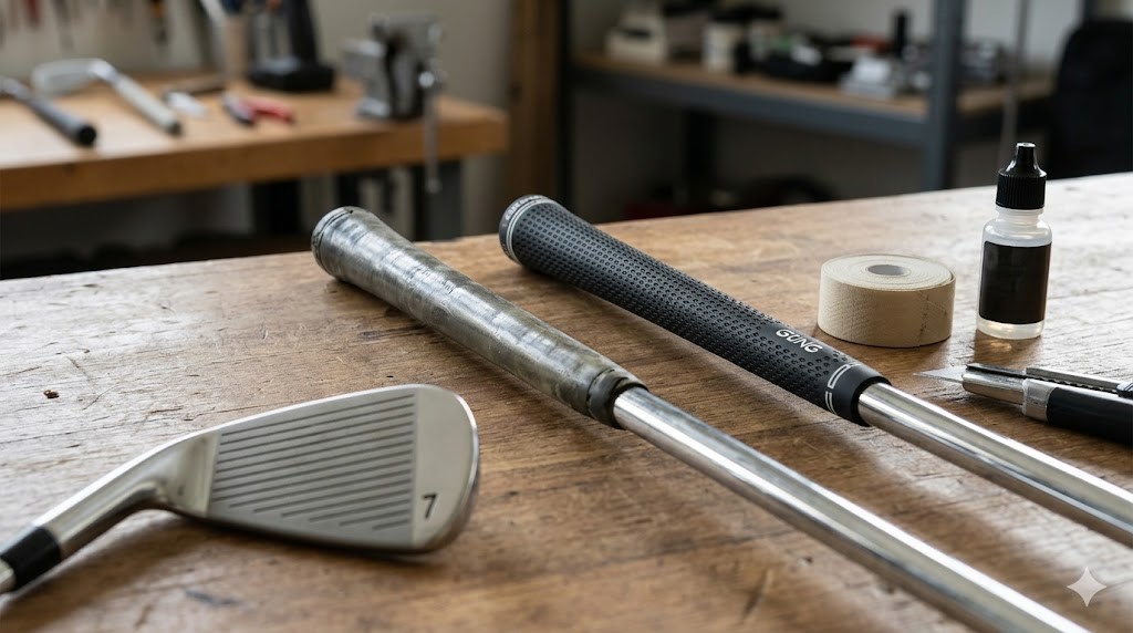 グリップ交換で済む場合